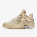 Air Jordan 4 x Off-White (Sail)