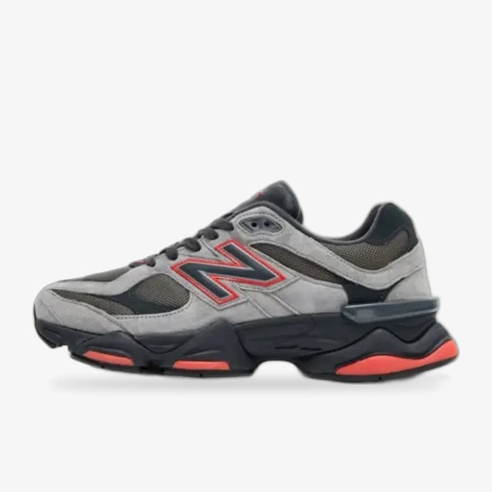 New Balance 9060 JD Sports Exclusive (Gray, Black & Red)
