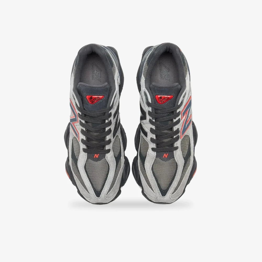 New Balance 9060 JD Sports Exclusive (Gray, Black & Red)