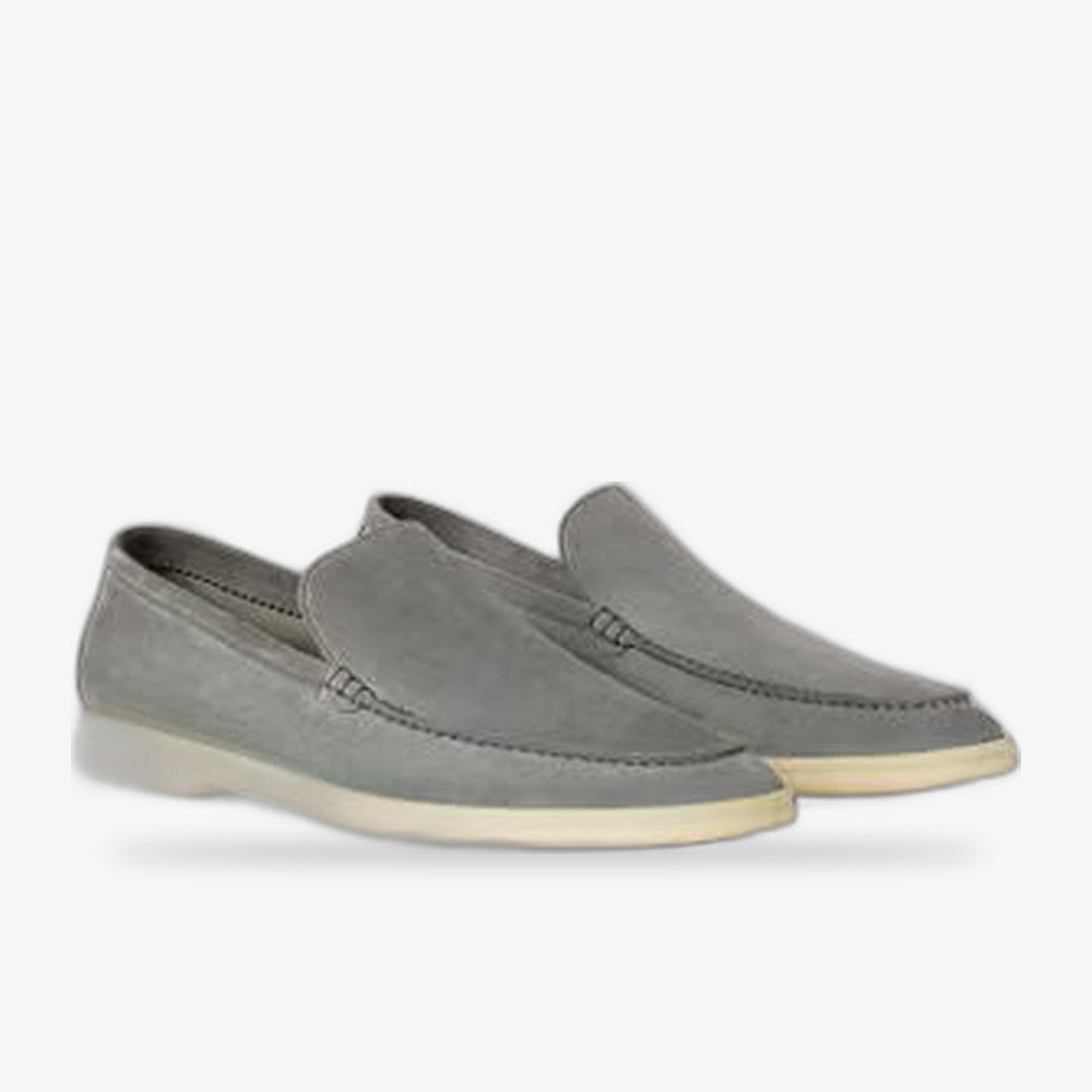 Loro Piana "Summer Walk Loafer Grey"